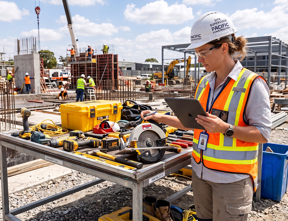 Asset tracking software for construction companies
