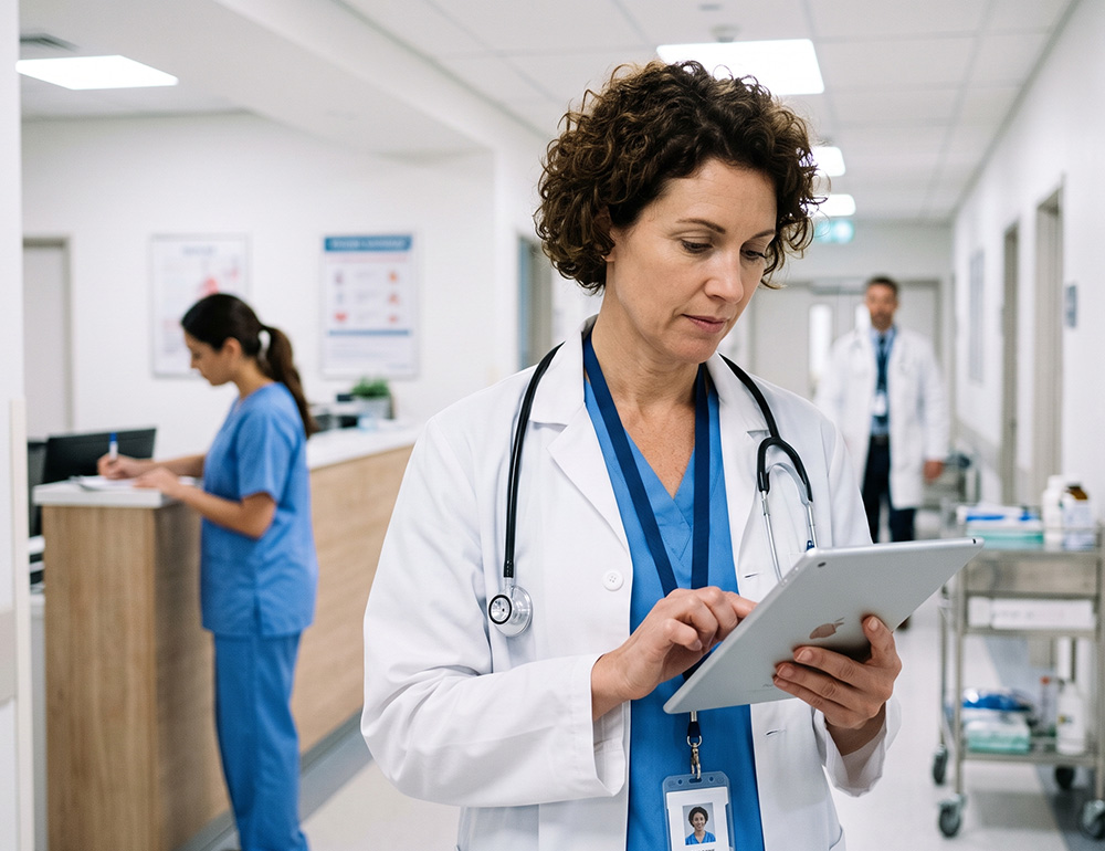 Asset tracking software for healthcare facilities